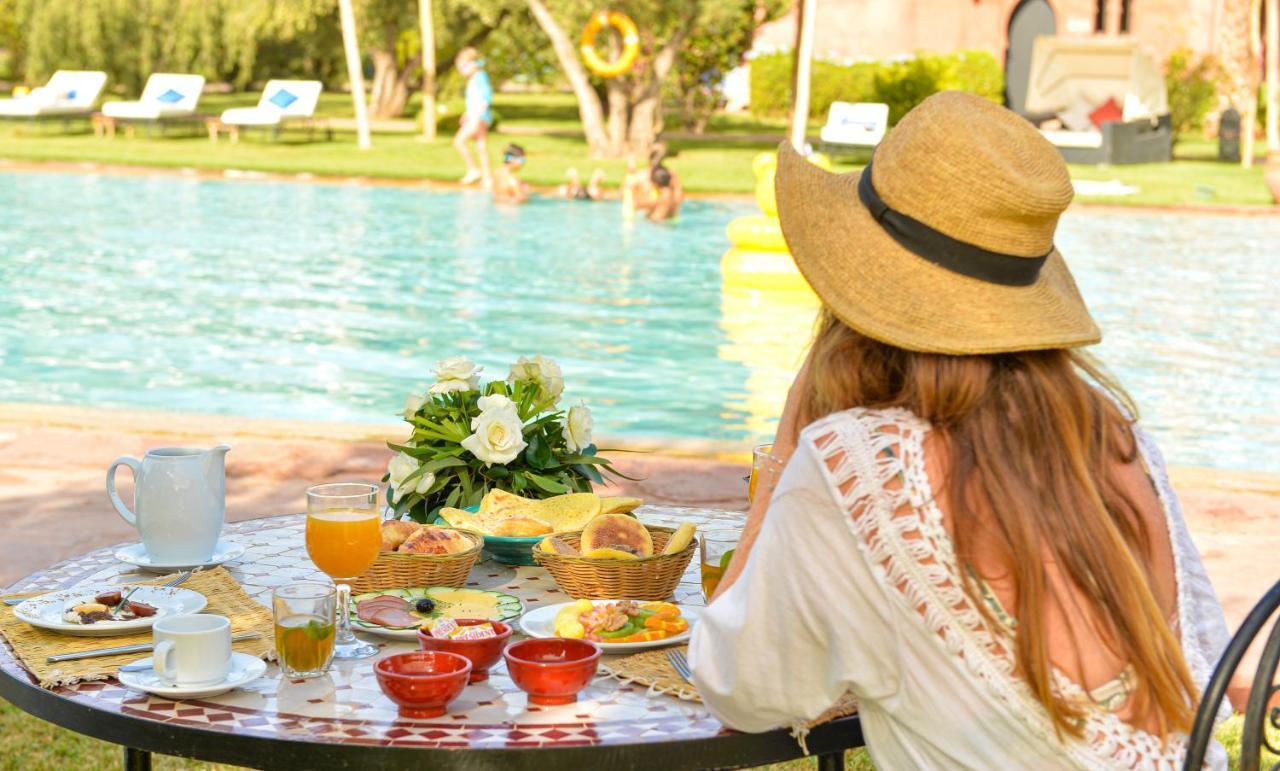 Les Jardins De Zyriab Bed and Breakfast Aït Hamid Exteriör bild