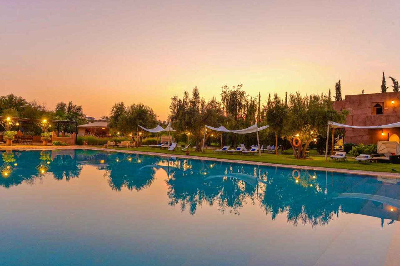 Les Jardins De Zyriab Bed and Breakfast Aït Hamid Exteriör bild