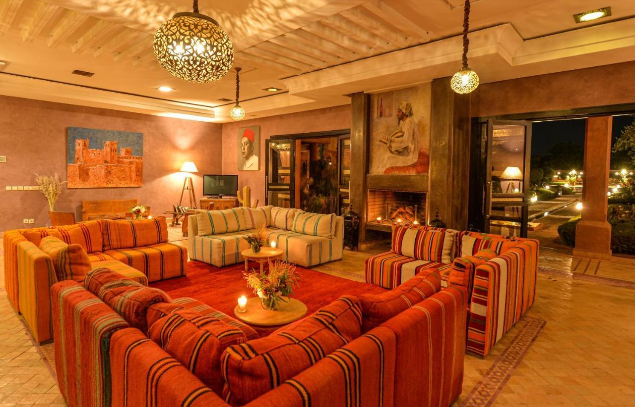 Les Jardins De Zyriab Bed and Breakfast Aït Hamid Exteriör bild