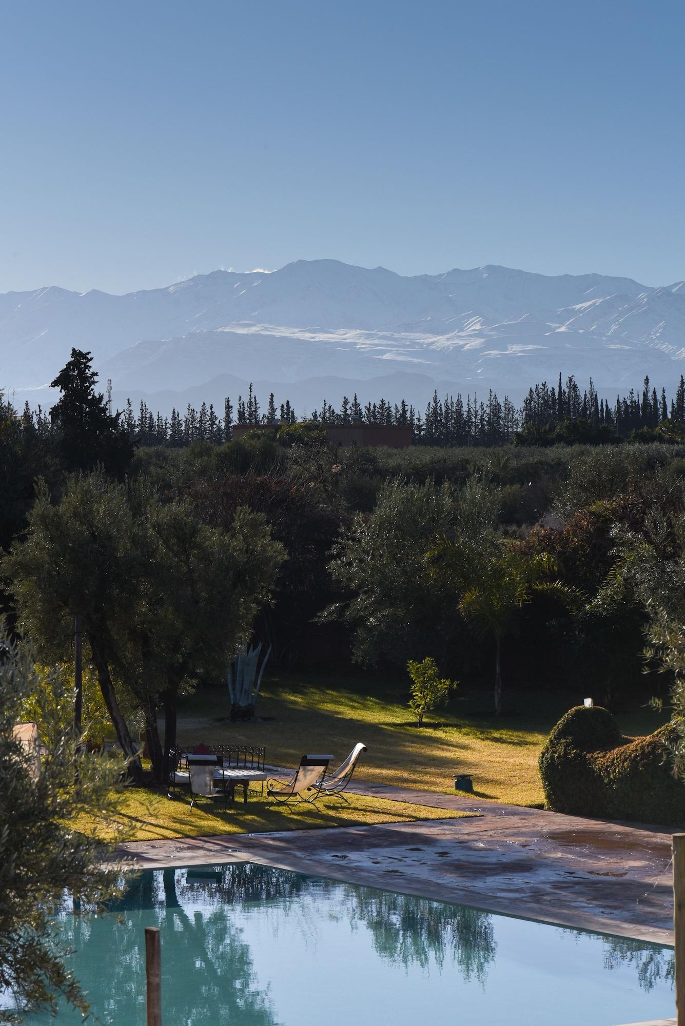 Les Jardins De Zyriab Bed and Breakfast Aït Hamid Exteriör bild