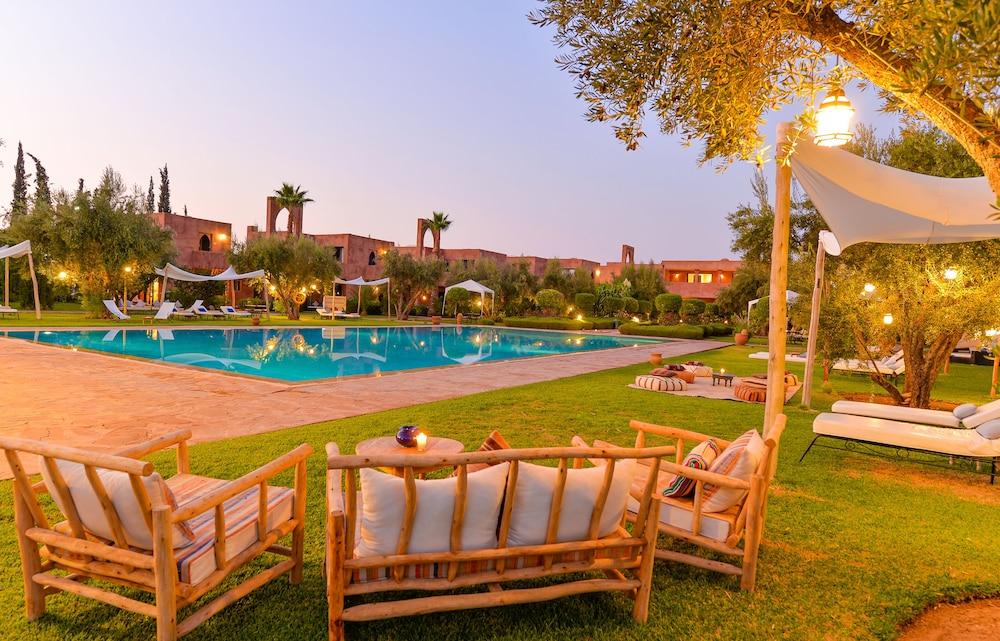 Les Jardins De Zyriab Bed and Breakfast Aït Hamid Exteriör bild